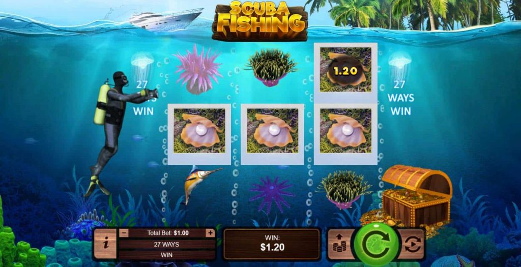 Casino Brango Slots - Fishing Theme.