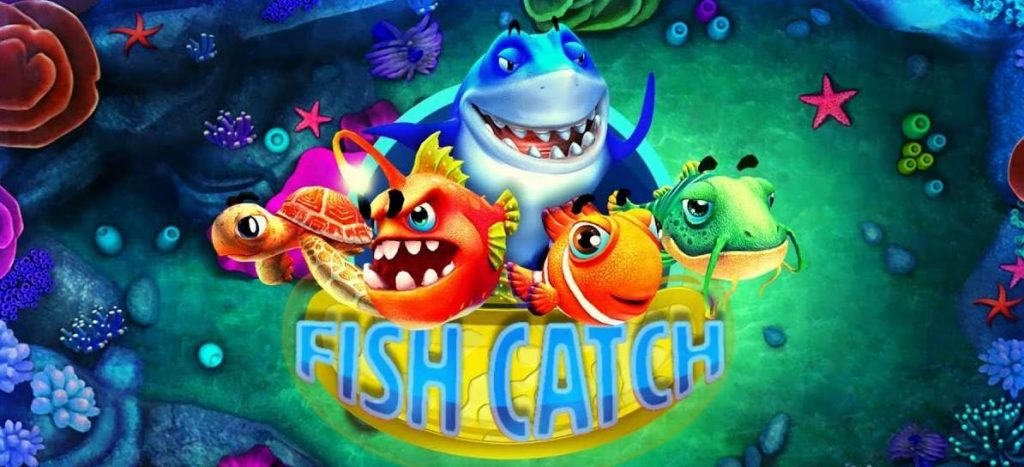 Fish Catch Slot Machine Splash Screen.