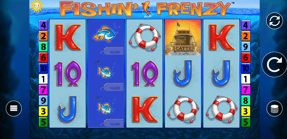 fishin frenzy slot