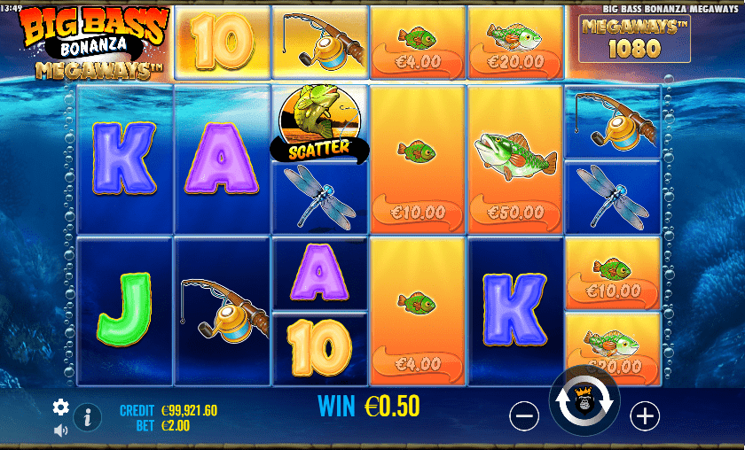 big bass bonanza megaways slot