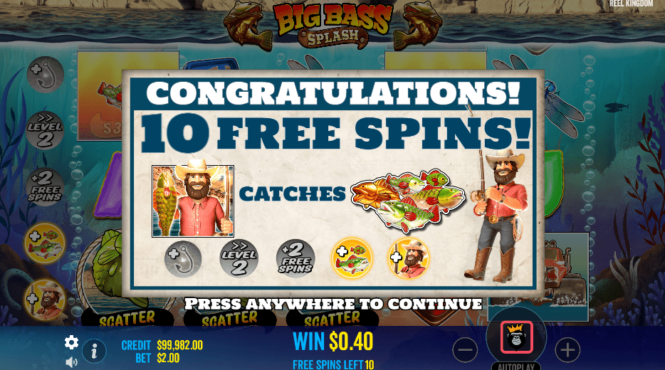 big bass splash slot