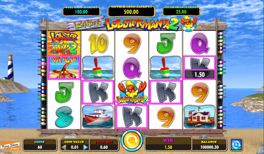 lucky larrys lobstermania igt slot