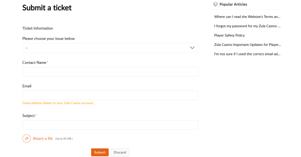zula casino customer support