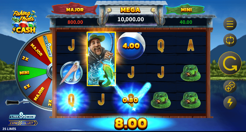 fishing floats of cash game